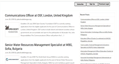 Desktop Screenshot of jobsinngos.com